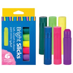 Bright Slicks By Zart 6S 10 gram per Stick. Assorted Cols_2